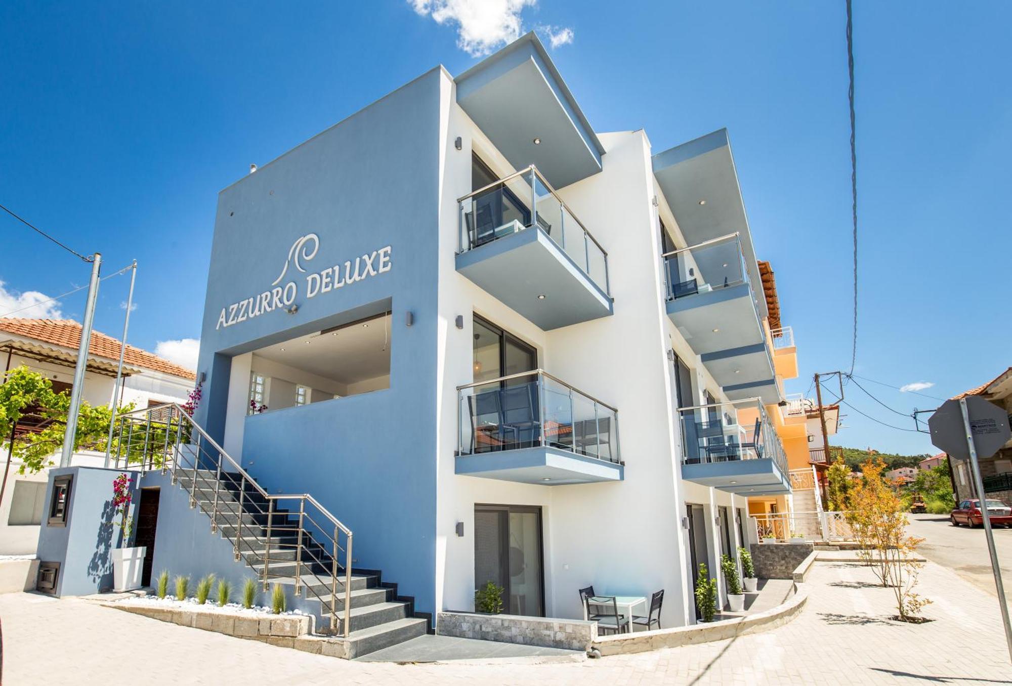 New Azzurro Deluxe Hotel Limenaria  Ngoại thất bức ảnh
